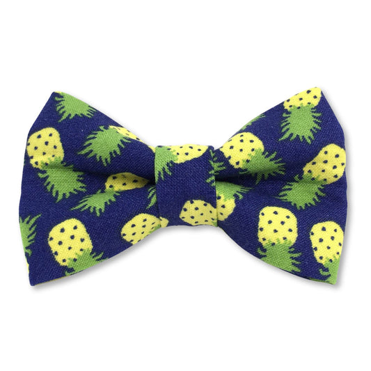 Pineapples Dog Bow Tie