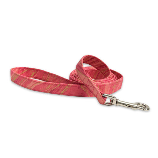 Coral Pink Agate Leash