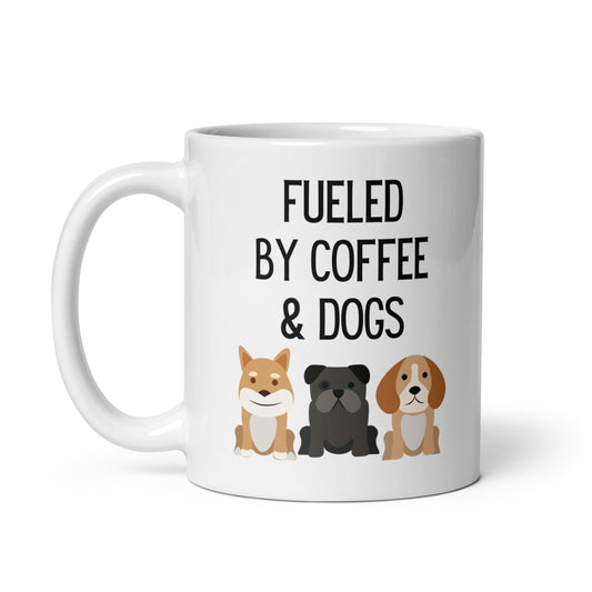 Fueled by Coffee and Dogs Coffee Mug