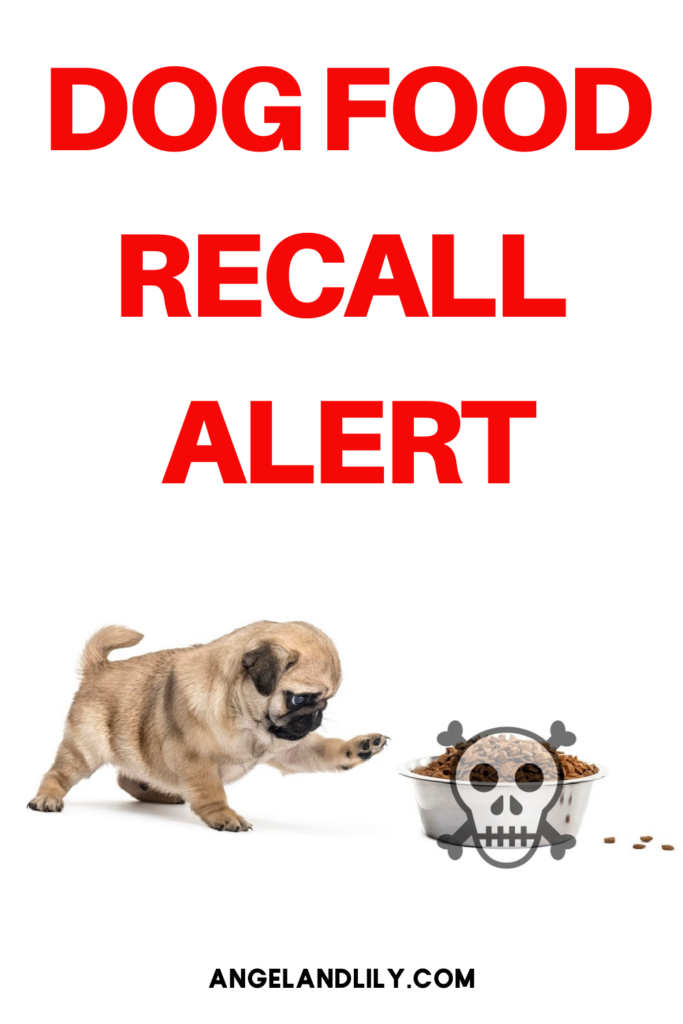 Dog food recall alert