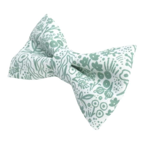 Tapestry Lace Sage Bow Tie - Image 2