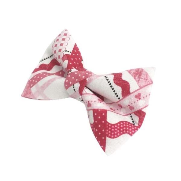 Valentines Day Plaid Bow Tie - Image 2