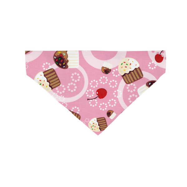 Pink Cupcakes Slide On Bandana