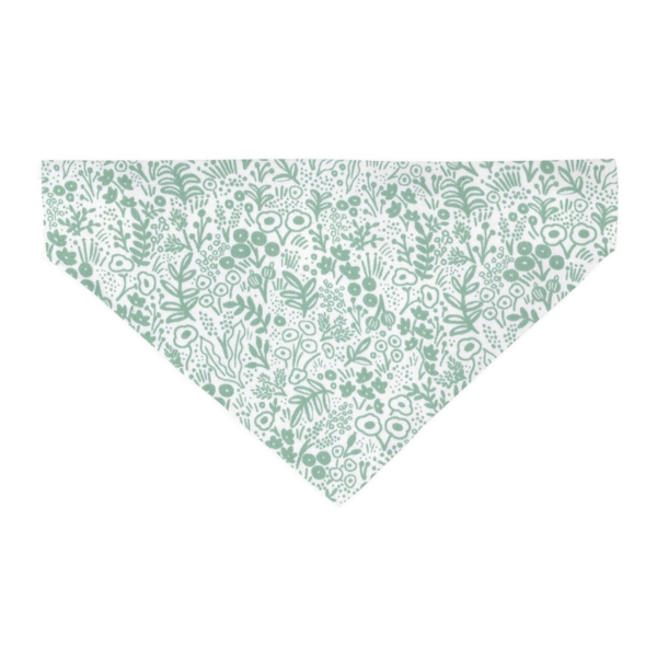 Tapestry Lace Sage Slide On Bandana