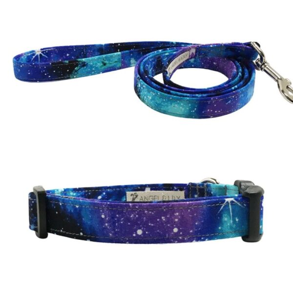 Space Galaxy Collar and Leash Set