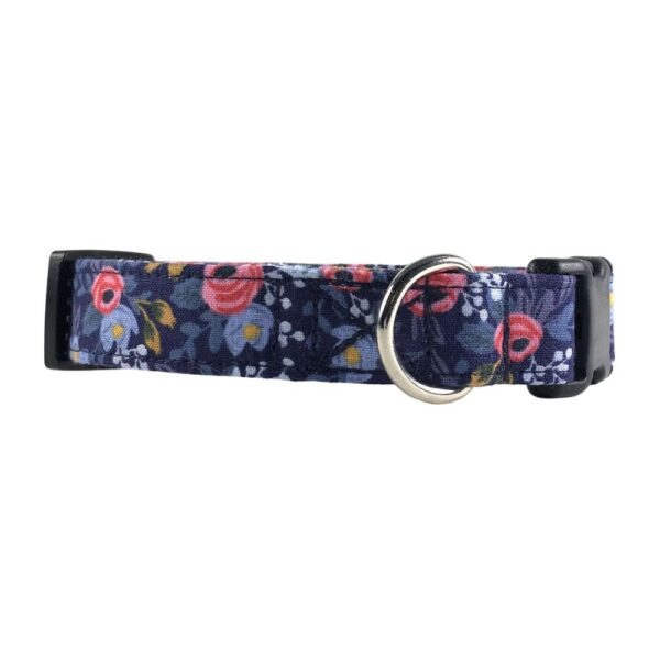 Rosa Navy Floral Collar - Image 3