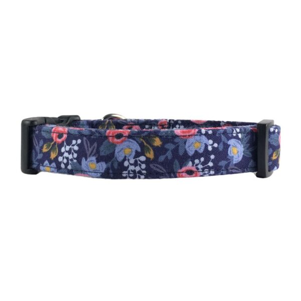 Rosa Navy Floral Collar