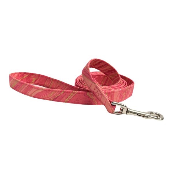 Pink and Gold Marble Leash