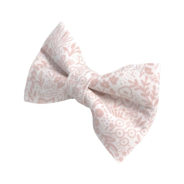 Tapestry Lace Pink Bow Tie - Image 2