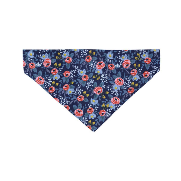 Rosa Navy Floral Slide On Bandana