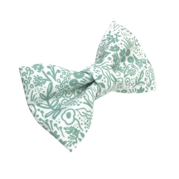 Tapestry Lace Sage Bow Tie - Image 3