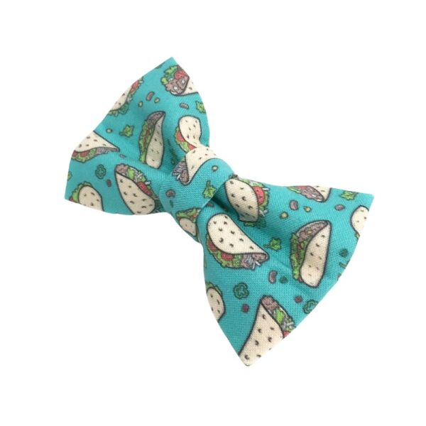 Teal Taco Bow Tie - Image 2