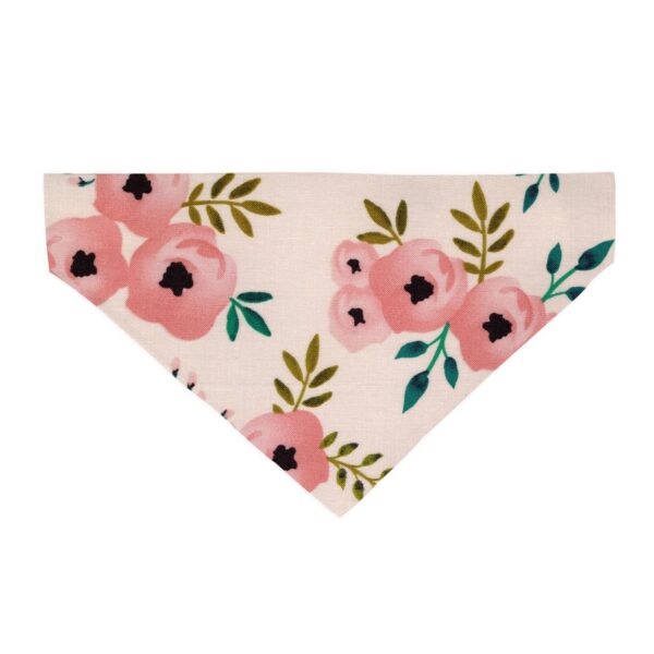 Blush Watercolor Floral Slide On Bandana