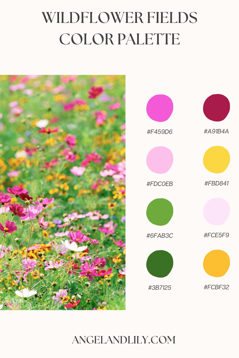 6 Wildflower Fields Color Palettes to Bring Spring’s Beauty Indoors