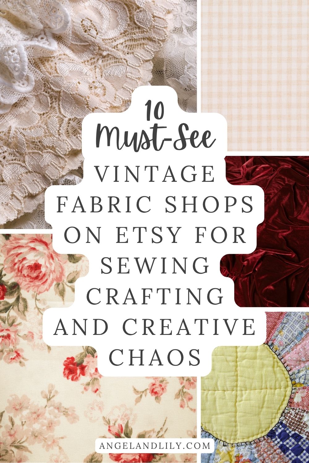 10 Must-See Vintage Fabric Shops on Etsy for Sewing, Crafting, and Creative Chaos