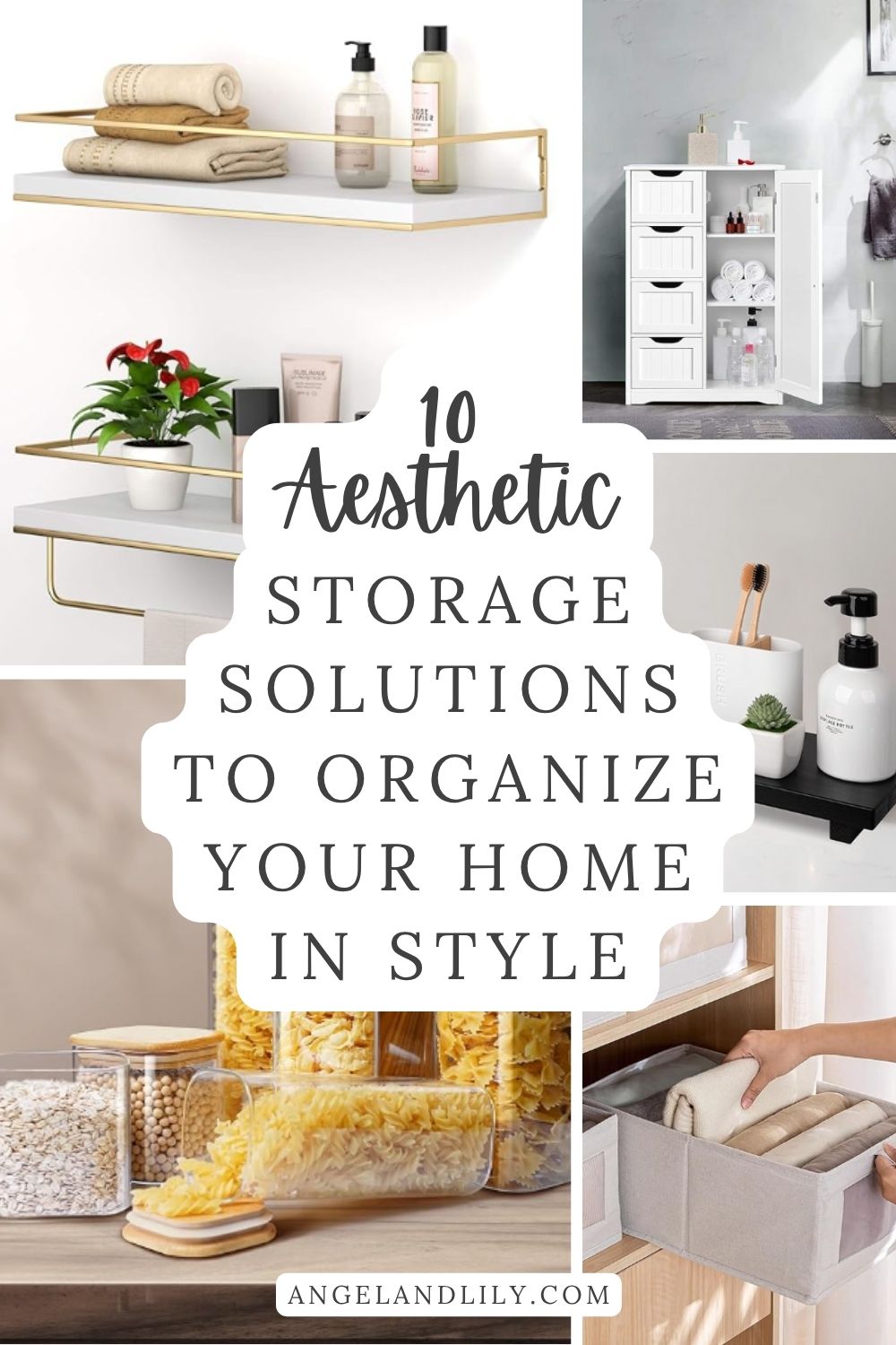 10 Aesthetic Storage Solutions on Amazon to Organize Your Home in Style