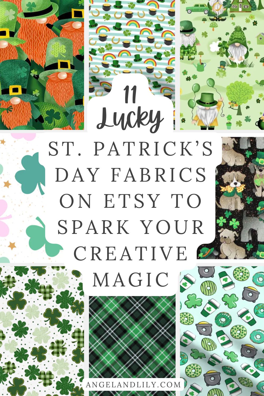 11 St. Patrick’s Day Fabrics on Etsy to Spark Your Creative Magic
