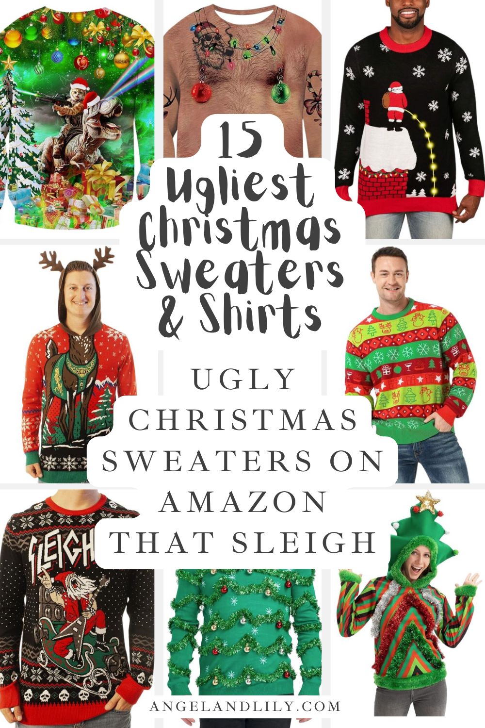 Ugly Christmas Sweaters That Sleigh: The Funniest and Most Festive Picks for the Holidays