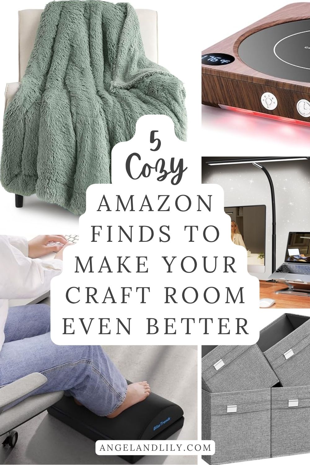 5 Cozy Amazon Finds to Make Your Craft Room or Office Even Better