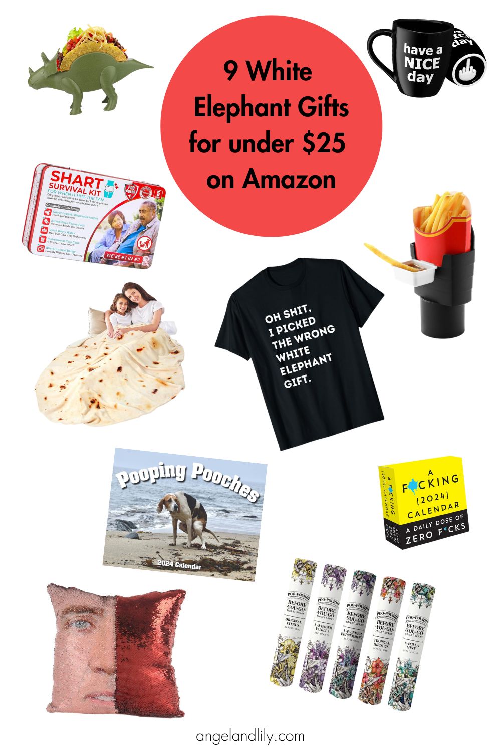 9 White Elephant Gifts for Under $25 on Amazon