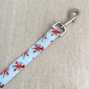 Blue and Red Lobsters Dog Leash