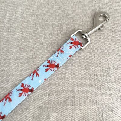 Blue and Red Lobsters Dog Leash
