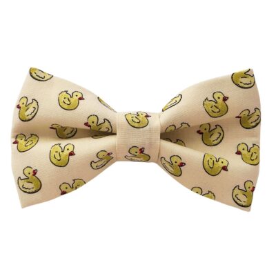 Rubber Duckies Dog Bow Tie