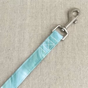 Seafoam Turquoise Marble Dog Leash